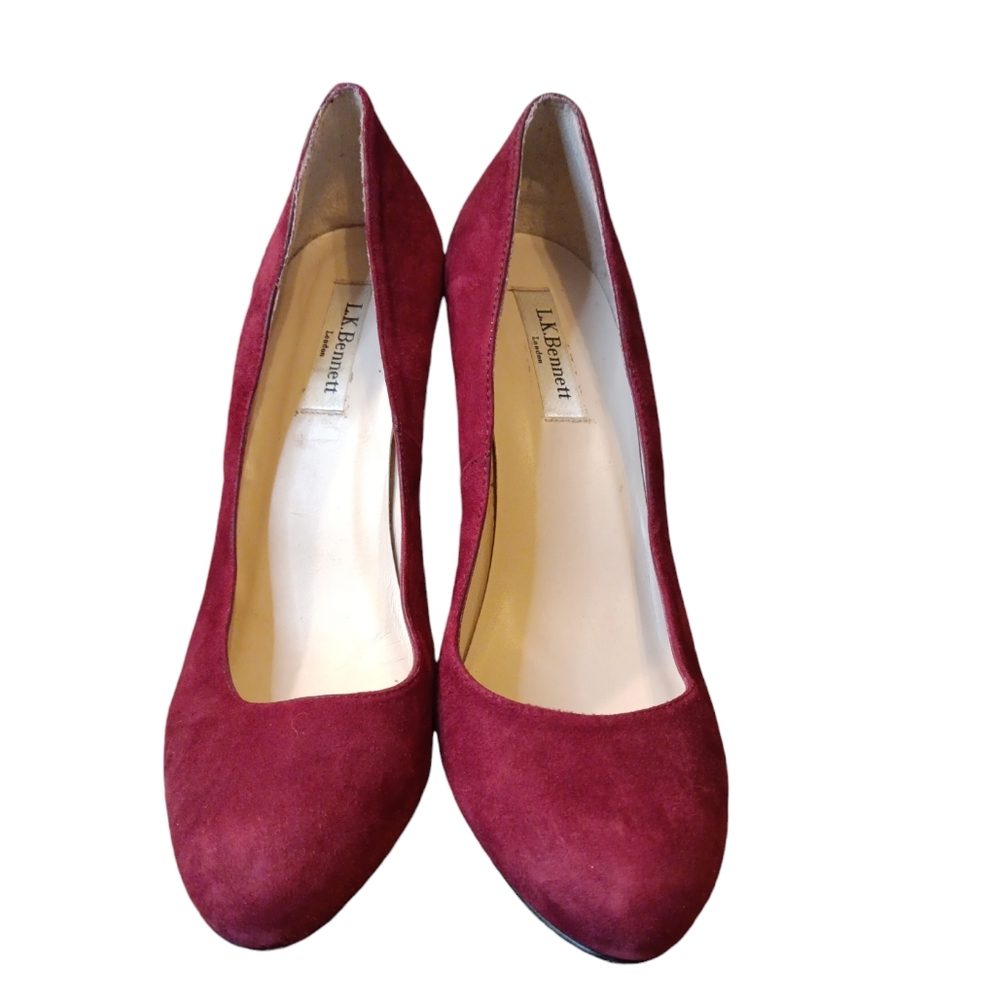 Lk Bennett Eirene Suede Python Snakeskin Snakepri… - image 2